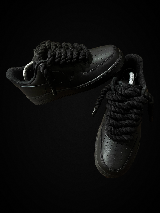SP - Air Force 1 - Black/Black - Size 9.5