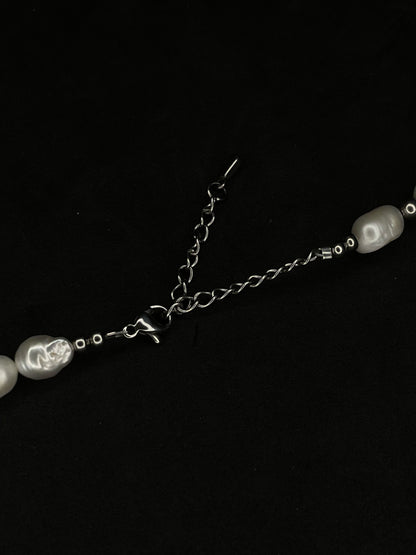 x2 Freshwater Pearl Necklaces - White