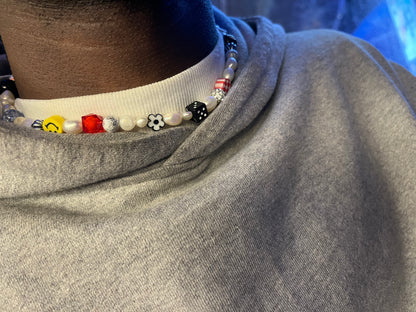 HAPPY-GO-LUCKY Pearl Necklace